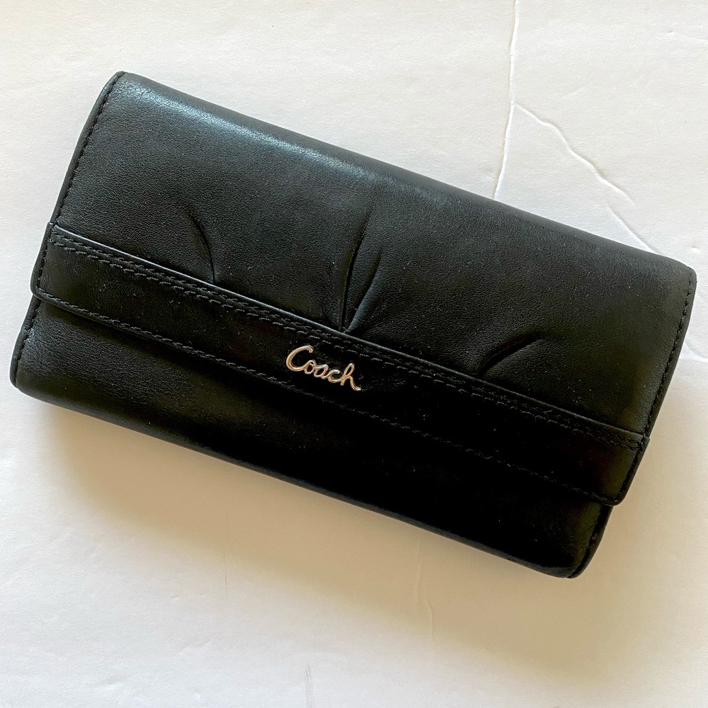 Coach Black Wallet